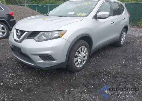 2014 Nissan Rogue S z USA, uszkodzony, nr VIN 5N1AT2MV8EC829073